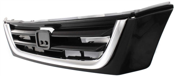 1997-2001 Honda CR-V Grille, Painted-Black.