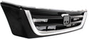 1997-2001 Honda CR-V Grille, Painted-Black.
