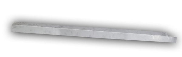 Metallic cylindrical object on a white background. 2005-2010 Chrysler 300 Outer Rocker Panel, LH.