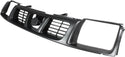 1998-2000 Nissan Frontier Grille, Painted-gray.