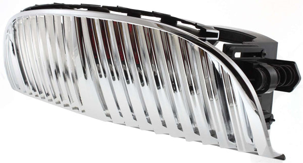 1998-2002 Lincoln Town Car Grille, Chrome Shell/argent.