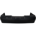 1998-2002 Lincoln Town Car Rear Bumper Cover, Primed.