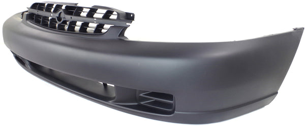 1998-1999 Nissan Altima Front Bumper Cover, Primed, w/o Fog Lamp Holes.