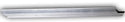 Metallic strip with reflective surface. 2014-2020 Nissan X-Trail Outer Rocker Panel, LH.
