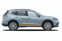 Diagram of where 2014-2020 Nissan X-Trail Outer Rocker Panel, RH goes on right side of car with no text or arrows.  