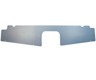 Car dashboard cover on a white background. 1969 Plymouth Road Runner Radiator Support Show Panel.