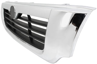 1998-2000 Mazda Pickup Grille, Chrome Shell/Black.