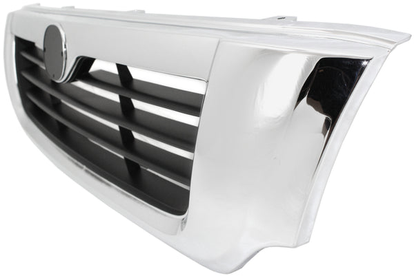 1998-2000 Mazda Pickup Grille, Chrome Shell/Black.