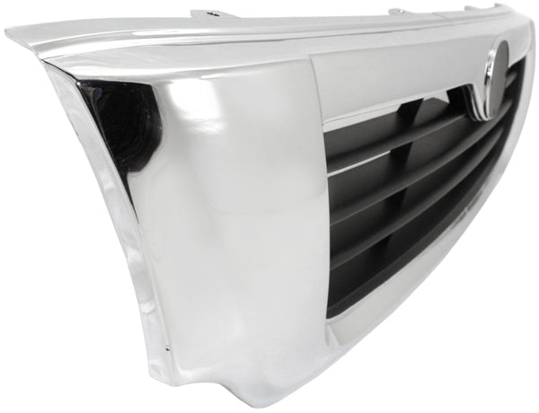 1998-2000 Mazda Pickup Grille, Chrome Shell/Black.