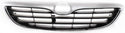 1998-1999 Mazda 626 Grille, Chrome Shell/Black Insert.