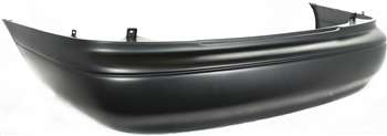 1998-2002 Mazda 626 Rear Bumper Cover, Primed.
