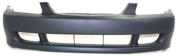 1999-2000 Mazda Protege Front Bumper Cover, Primed, Sedan.