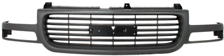 1999-2002 GMC Sierra Pickup Truck Grille,gray Shell/Black Insert.