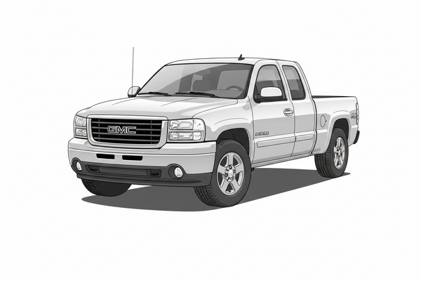 1999-2006 GMC Sierra Front Door Lower Door Skin, LH