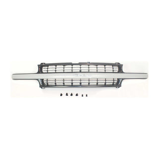 1999-2002 Chevy Silverado Pickup Truck Grille, Black.