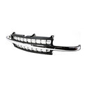 1999-2002 Chevy Silverado Pickup Truck Grille, Cross Bar Insert, Black.