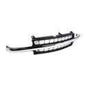1999-2002 Chevy Silverado Pickup Truck Grille, Cross Bar Insert, Black.