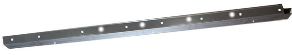 Metal bracket with multiple holes on a plain background. 2011-2015 Honda CR-V Outer Rocker Panel, LH.