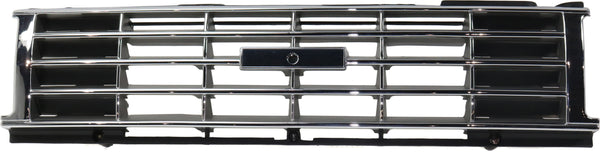 1984-1986 Toyota Pickup Grille, Chrome, 1-piece Type.