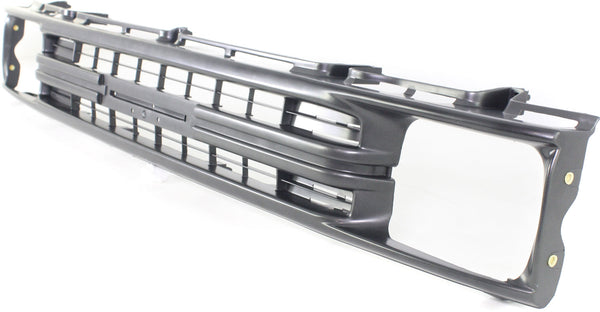 1989-1991 Toyota Pickup Grille, argent, 1-piece Type.