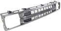 1989-1991 Toyota Pickup Grille, argent, 1-piece Type.