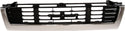 1989-1991 Toyota Pickup Grille, Chrome Shell/Black.
