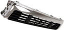 1989-1991 Toyota Pickup Grille, Chrome Shell/Black.