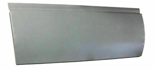 Metallic strip on a white background. 2006-2009 Dodge Mega Cab Rear Door Lower Door Skin, LH.