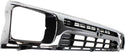 1992-1995 Toyota Pickup Grille, Chrome Shell/Black 2WD.