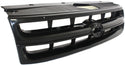 1993-1994 Toyota Tercel Grille, Plastic,Textured Black.