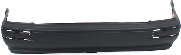 1995-1997  Toyota Tercel Rear Bumper Cover, Raw, With Impact Molding Holes.