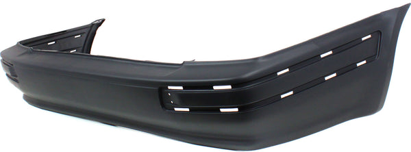 1995-1997  Toyota Tercel Rear Bumper Cover, Raw, With Impact Molding Holes.