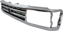 1993-1998 Toyota T100 Grille, Chrome Shell/Black.