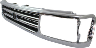 1993-1998 Toyota T100 Grille, Chrome Shell/Black.