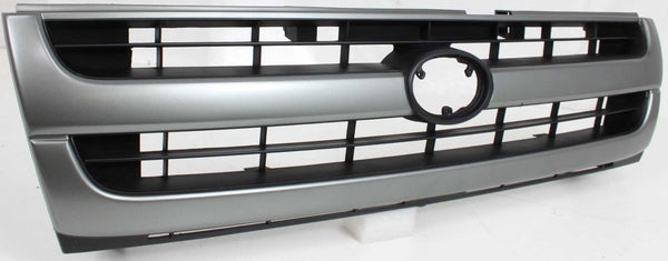 1997-2000 Toyota Tacoma Grille, Silver Shell/Black.