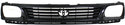 1995-1996 Toyota Tacoma Grille, Painted-Black, 2wd.
