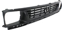 1995-1996 Toyota Tacoma Grille, Painted-Black, 2wd.
