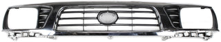 1995-1997 Toyota Tacoma Grille, Chrome Shell/Black.