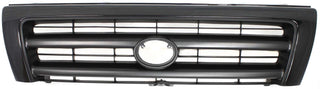 1997-2000 Toyota Tacoma Grille, Painted-Black, 4wd.