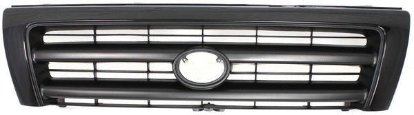 1997-2000 Toyota Tacoma Grille, Painted-Black, 4wd.