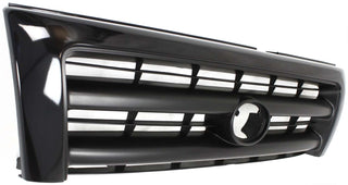 1997-2000 Toyota Tacoma Grille, Painted-Black, 4wd.