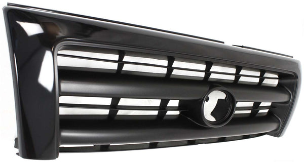 1997-2000 Toyota Tacoma Grille, Painted-Black, 4wd.