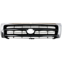 1998-2000 Toyota Tacoma Grille, Chrome Shell.