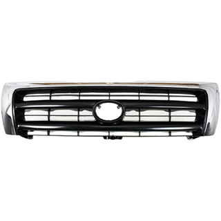 1998-2000 Toyota Tacoma Grille, Chrome Shell.