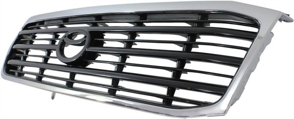 1998-2002 Toyota Land Cruiser Grille, Chrome Shell.