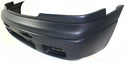 1996-1998 Mazda MPV Front Bumper Cover, Primed, ES Model.