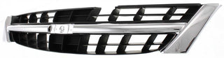 1997-1999 Nissan Maxima Grille, Chrome Shell/Black Insert.