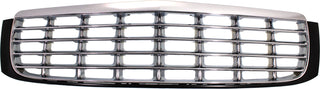 1997-1999 Cadillac Deville Grille, Chrome Shell/Black.