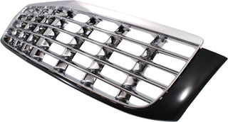 1997-1999 Cadillac Deville Grille, Chrome Shell/Black.