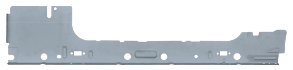 Metallic car panel without any visible branding or text. 2009-2014 Ford F-150 Reg Cab Inner & Outer Rocker Panels Kit.